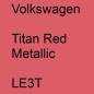 Preview: Volkswagen, Titan Red Metallic, LE3T.